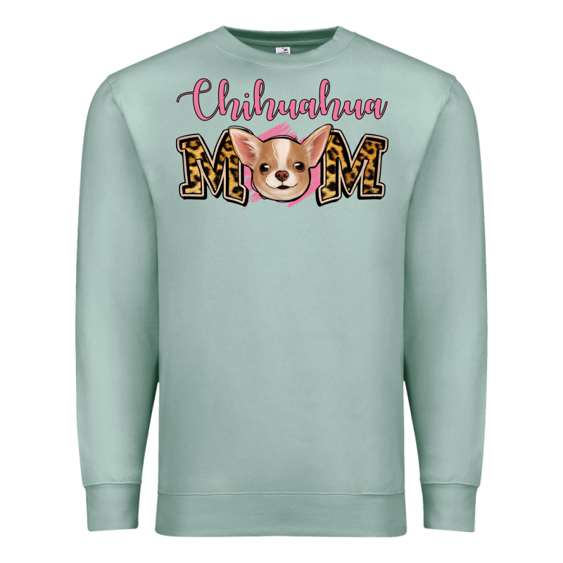 Chihuahua Mom Premium Sweatshirt by Jasminsmagicworld | Teevron