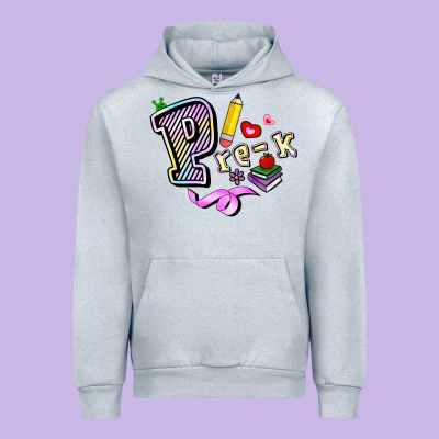 Pre K Urban Hoodie Designed By Ranaportraitstore