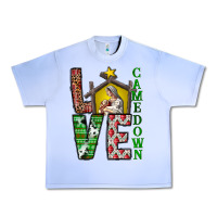 Grape Ice Love Come Down Urban Heavy Tee - CowhideDigitalArt