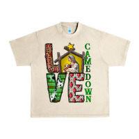 Sandshell Love Come Down Urban Heavy Tee - CowhideDigitalArt