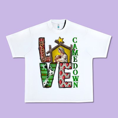 Love Come Down Urban Heavy Tee Designed By Cowhidedigitalart