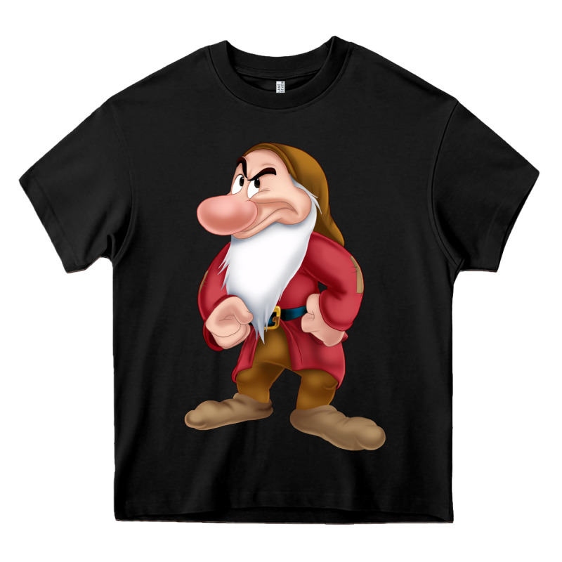 Grumpy Dopey Dwarf Heavy Core Tee by linhVisuals | Teevron