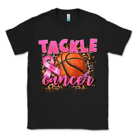 Black Tackle Cancer Basketball Classic Tee - FaDigitalArtStudio