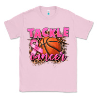 Bubblegum Pink Tackle Cancer Basketball Classic Tee - FaDigitalArtStudio