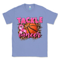 Colony Blue Tackle Cancer Basketball Classic Tee - FaDigitalArtStudio