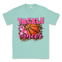 Seafoam Tackle Cancer Basketball Classic Tee - FaDigitalArtStudio