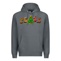 Rock christmas peace Premium Hoodie - BarkalooDesign