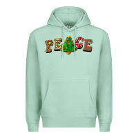 Seafoam christmas peace Premium Hoodie - BarkalooDesign