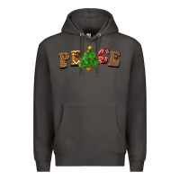 Smoke christmas peace Premium Hoodie - BarkalooDesign