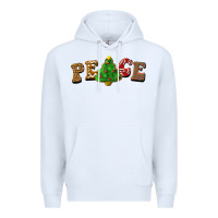 White christmas peace Premium Hoodie - BarkalooDesign