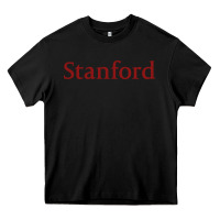Black The stanford Heavy Core Tee - linhVisuals