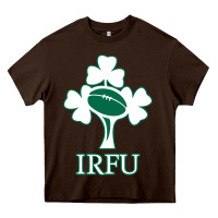 Chocolate Brown irfu jersey Heavy Core Tee - linhVisuals