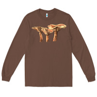 Chestnut lactarius rufus mushroom Long Sleeve Tee - LillyAllenDesigns