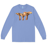 Colony Blue lactarius rufus mushroom Long Sleeve Tee - LillyAllenDesigns