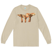 Mushroom lactarius rufus mushroom Long Sleeve Tee - LillyAllenDesigns
