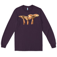 Plum lactarius rufus mushroom Long Sleeve Tee - LillyAllenDesigns