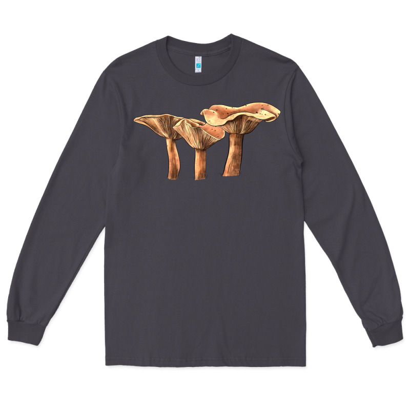 Lactarius Rufus Mushroom Long Sleeve Tee by LillyAllenDesigns | Teevron
