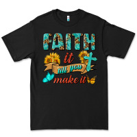Black Faith It Till You Make It Premium Tee - BundleAndBundleShop