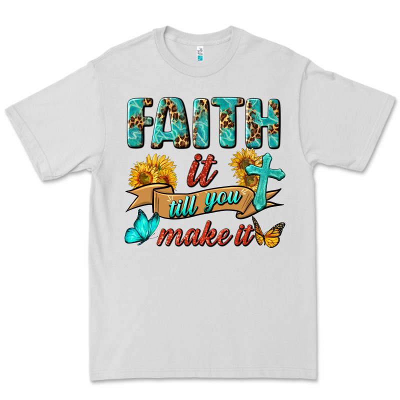 Faith It Till You Make It Premium Tee by BundleAndBundleShop | Teevron
