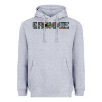 Heather Grey grammie cowhide sunflower 1 Heavyweight Hoodie - Jasminsmagicworld