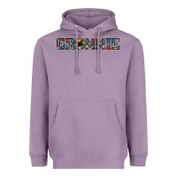 Lavender grammie cowhide sunflower 1 Heavyweight Hoodie - Jasminsmagicworld