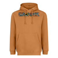 Meerkat grammie cowhide sunflower 1 Heavyweight Hoodie - Jasminsmagicworld