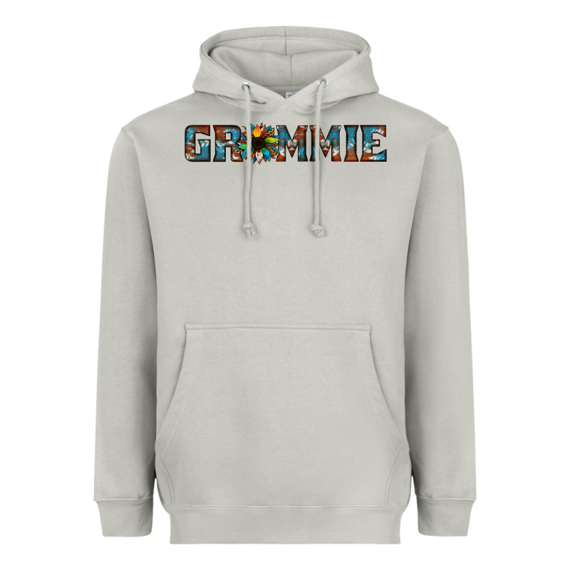 Grammie Cowhide Sunflower 1 Heavyweight Hoodie by Jasminsmagicworld | Teevron