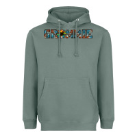 Sage grammie cowhide sunflower 1 Heavyweight Hoodie - Jasminsmagicworld