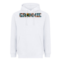 White grammie cowhide sunflower 1 Heavyweight Hoodie - Jasminsmagicworld