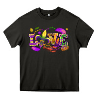 Asphalt Love Mardi Gras Heavy Core Tee - FaDigitalArtStudio