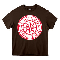 Chocolate Brown dickinson college Heavy Core Tee - linhVisuals