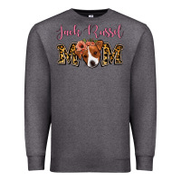Charcoal Heather Jack Russel Mom Premium Sweatshirt - Jasminsmagicworld