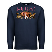 Navy Jack Russel Mom Premium Sweatshirt - Jasminsmagicworld