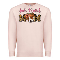 Pale Pink Jack Russel Mom Premium Sweatshirt - Jasminsmagicworld