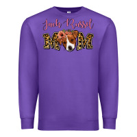 Purple Jack Russel Mom Premium Sweatshirt - Jasminsmagicworld