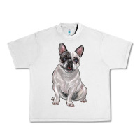 Lunar Rock white black french bulldog Urban Heavy Tee - LillyAllenDesigns