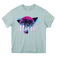 Arona miami beach souvenir vintage 80s Heavy Core Tee - linhVisuals