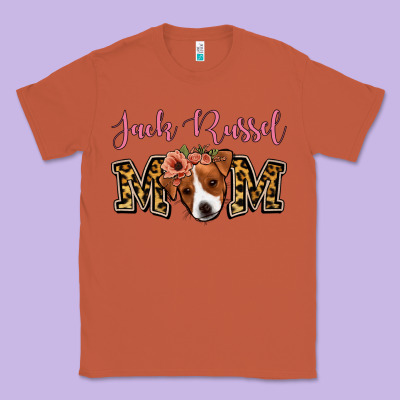Jack Russel Mom Classic Tee Designed By Jasminsmagicworld