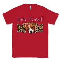 Red Jack Russel Mom Classic Tee - Jasminsmagicworld