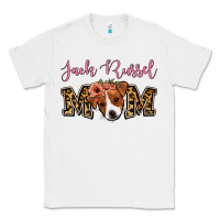 White Jack Russel Mom Classic Tee - Jasminsmagicworld