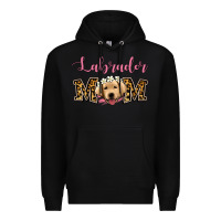 Black labrador mom Premium Hoodie - Jasminsmagicworld