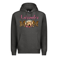 Charcoal Heather labrador mom Premium Hoodie - Jasminsmagicworld