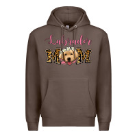Coffee labrador mom Premium Hoodie - Jasminsmagicworld