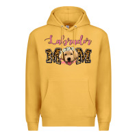 Mustard labrador mom Premium Hoodie - Jasminsmagicworld