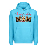 Ocean Blue labrador mom Premium Hoodie - Jasminsmagicworld