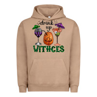 Pigment Burro drink up withces halloween Urban Hoodie - RanaPortraitStore