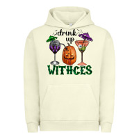 Pigment Pistachio drink up withces halloween Urban Hoodie - RanaPortraitStore
