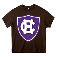 Chocolate Brown holy cross high school Heavy Core Tee - linhVisuals
