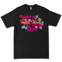 Loads Of Love Valentine's Day Truck Premium Tee | Teevron