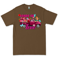 Cacao Loads of love valentine's day truck Premium Tee - FaDigitalArtStudio
